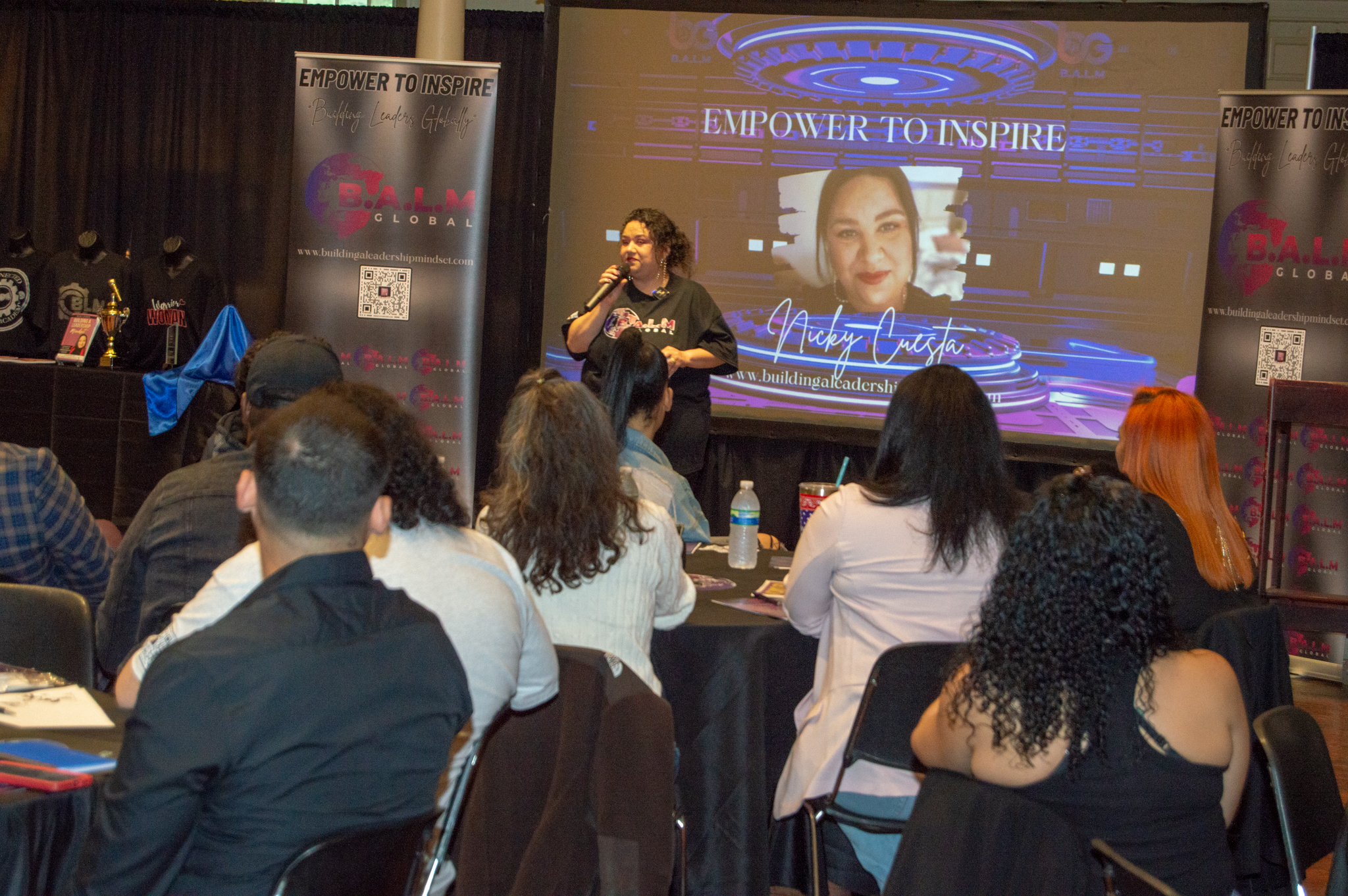 Nicky Cuesta keynote moment